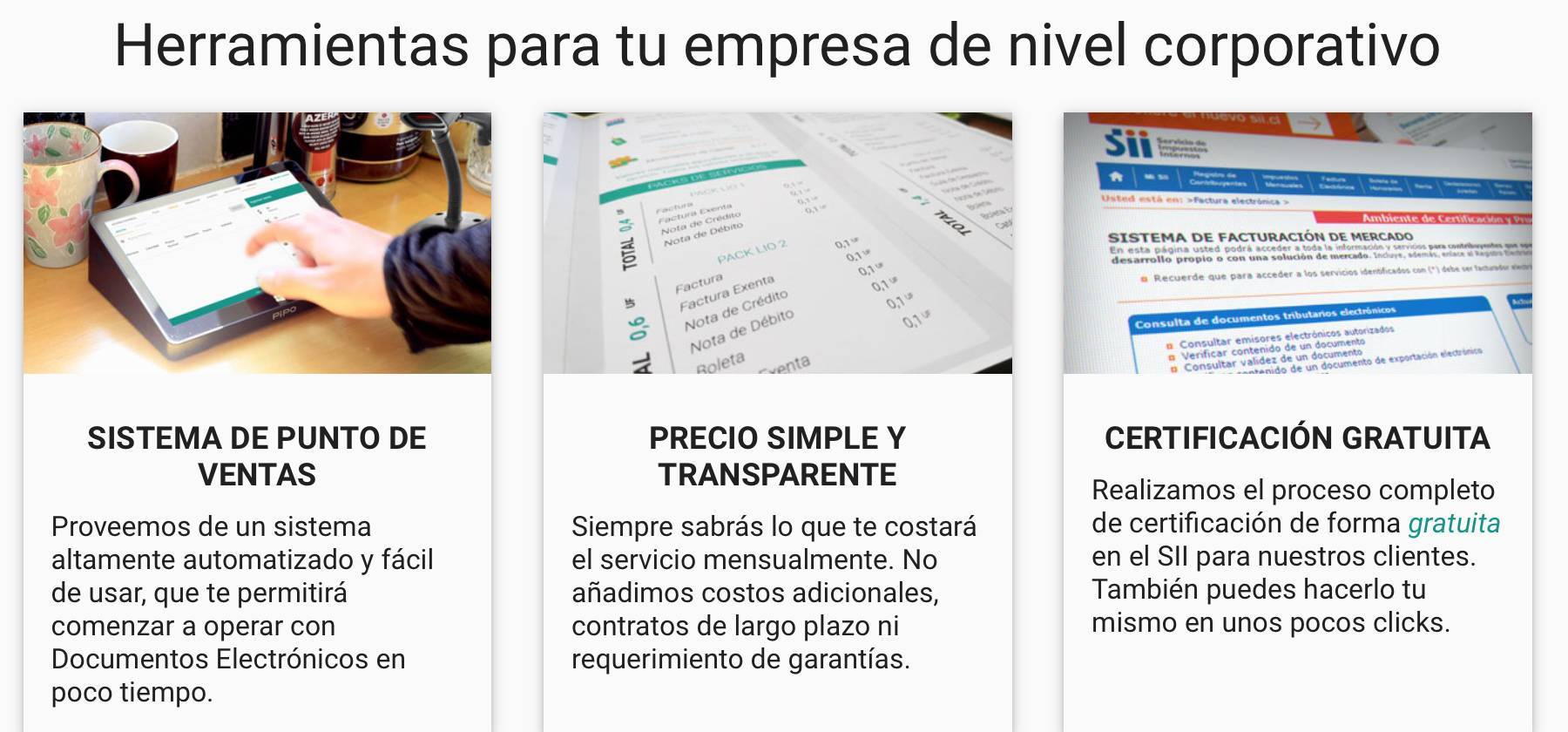 facturación lioren